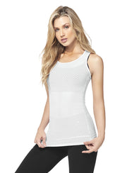 Babalu fashion mesh tank top, long length, racerback